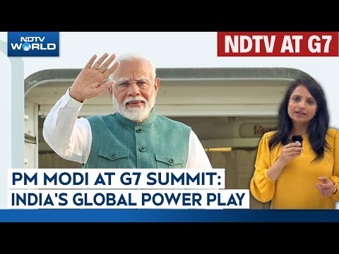 PM Modi G7 Summit | PM Modi Lands In Canada For G7 Summit