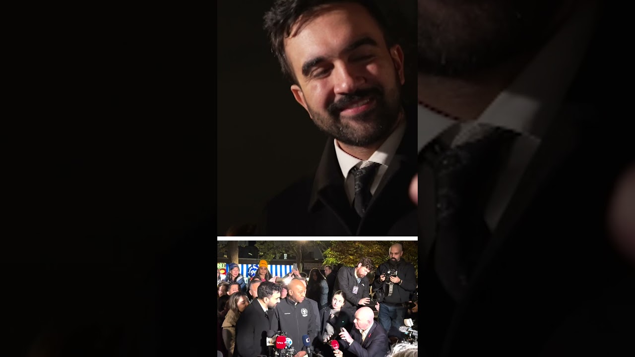 Sky’s James Matthews questions the mayoral candidate in New York Zohran Mamdani