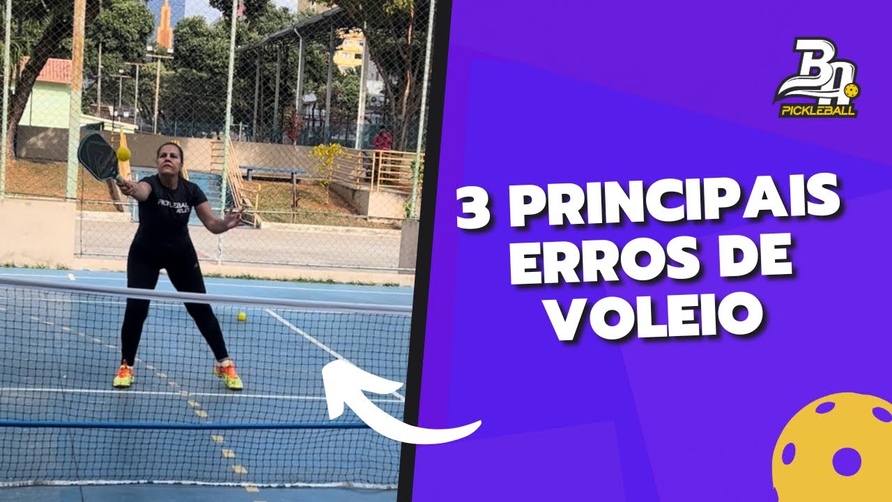 Pickleball - 3 Principais Erros de Voleio #pickleball #pickleballislife