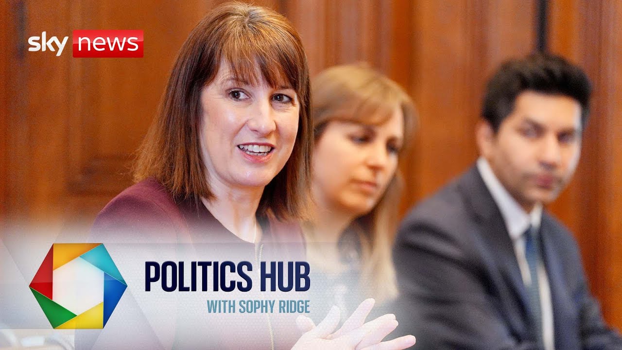 Politics Hub with Sophy Ridge | Monday 24 March 2025