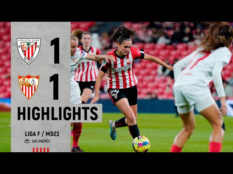 HIGHLIGHTS | Athletic Club 1-1 Sevilla FC | Liga F 2022-23 J23