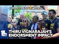 Vignarajahs mayoral endorsement: How does this impact the race?