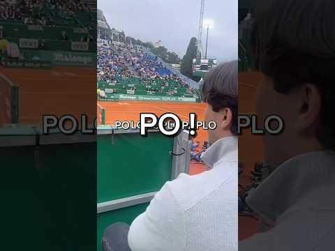 Crowd popopo tennis #tennis #crowd #funny