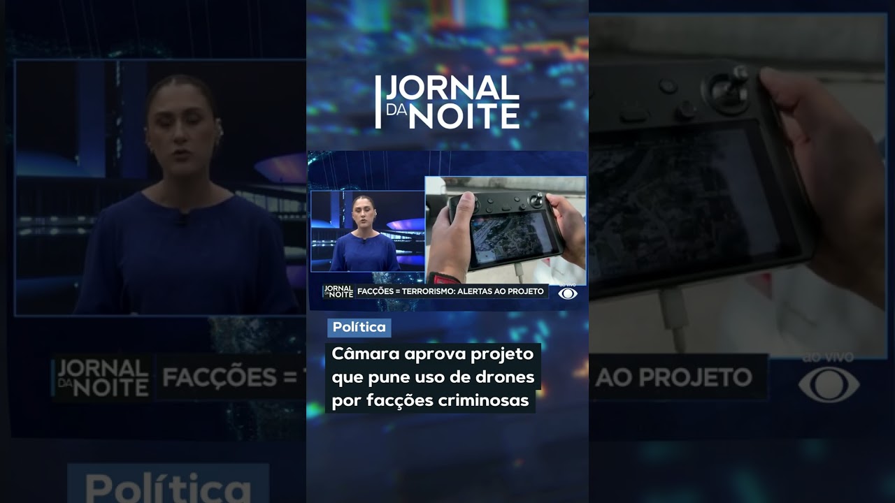 Câmara aprova projeto que pune uso de drones por facções criminosas