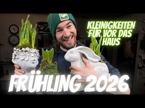 Kleine Inspirationen für vor das Haus mit Pflanzen