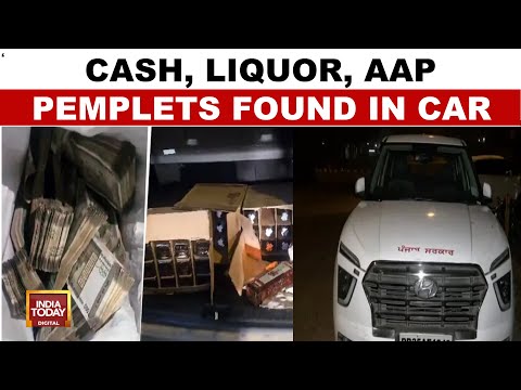 Delhi Police Seize Vehicle With AAP Pamphlets, Cash And Liquor; Punjab Govt Denies Ownership