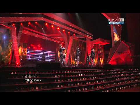 【1080P】EXO-K- MAMA (22 July,2012)