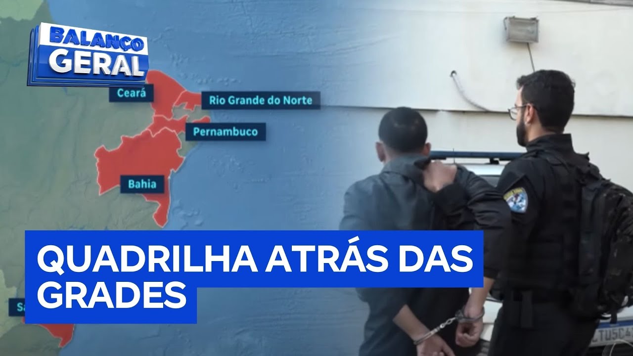 Onze criminosos são presos suspeitos de aplicar o golpe do falso advogado