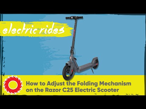 How to Adjust the Folding Mechanism on the Razor C25 Electric Scooter