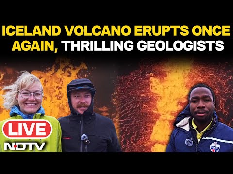 Volcano In Iceland Today | Grindavik On Alert: Lava Breaches Barriers After Seismic Swarm