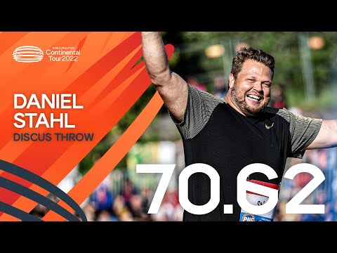 Stahl destroys his own meeting record with 70.62m | Continental Tour Gold Turku 2022