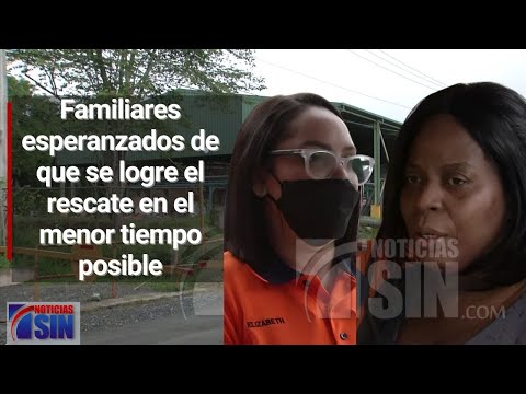 Autoridades trabajan en el rescate de mineros en Bonao