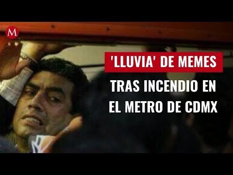 Memes del incendio en el Metro de Ciudad de México