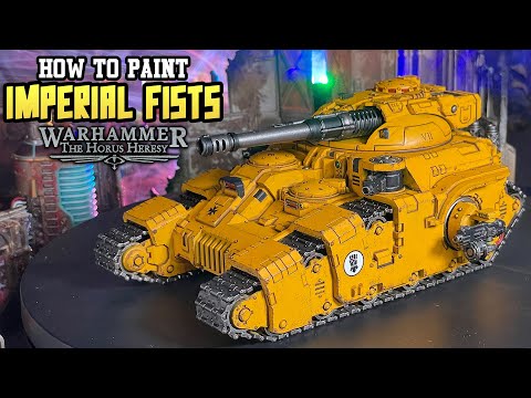 How to Paint Yellow | Imperial Fist Tutorial