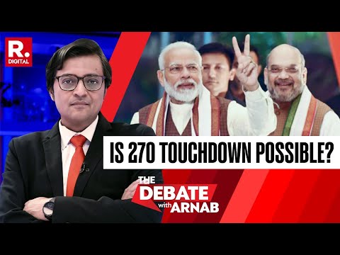Amit Shah Claims 270 Mark Already Achieved, Why Is Rahul Gandhi Not Claiming It? Debate With Arnab