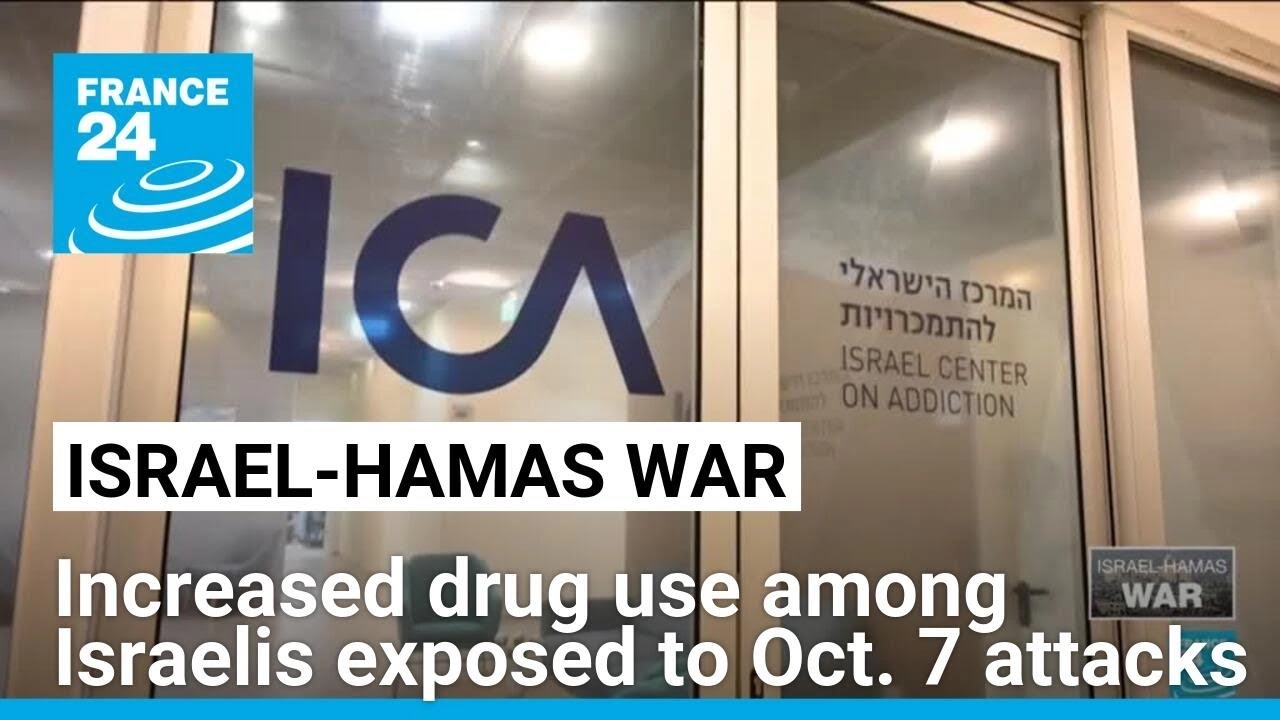 Addictions on the rise among Israelis exposed to Oct. 7 attacks • FRANCE 24 English