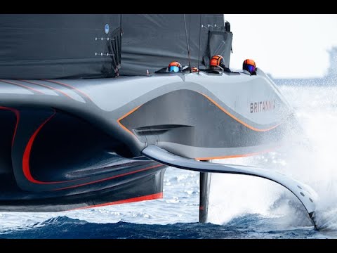 The latest generation of AC75s in the America’s Cup