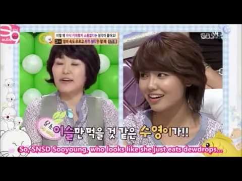 SNSD Sooyoung - GLUTTONY for FOOD. HAHA!
