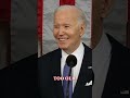 Biden: Ive been told Im too young and Ive been told Im too old #shorts