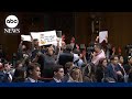 Protesters interrupt Senate hearing on aid for Ukraine, Israel, Taiwan and the border