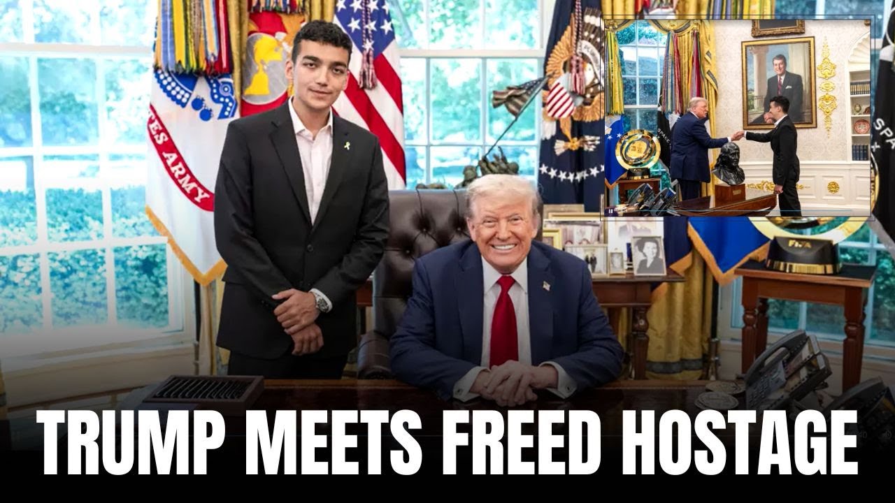 Israel-Gaza War LIVE: Trump Meets Freed Israeli-American Hostage Edan Alexander at White House