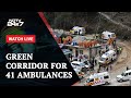 Uttarkashi Tunnel Rescue LIVE Updates | Green Corridor For 41 Ambulances Taking Workers To Hospital
