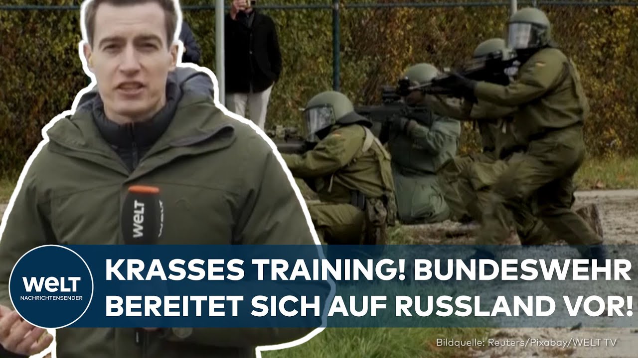 BUNDESWEHR: Falls Russland angreift - Hier trainieren Soldaten für den Bündnisfall!