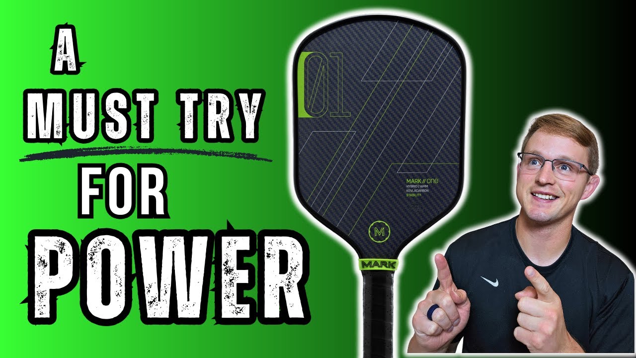 Mark Pickleball's Mark One Review: A MUST try Kevlar Power Paddle