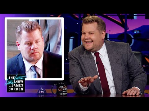 James Corden Explains His Resting Royal Wedding Face