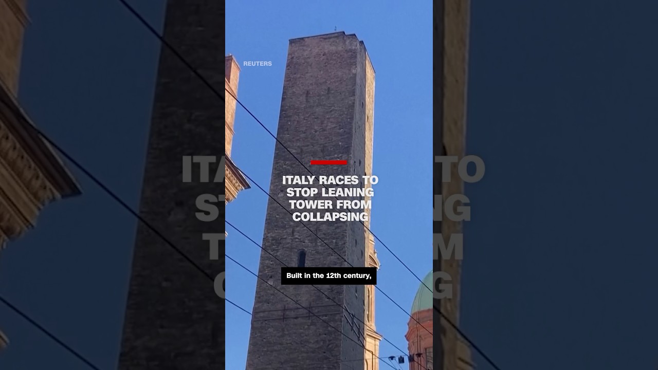 Italy races to stop leaning tower from collapsing