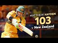 Matthew Hayden smashes a ton against New Zealand | CWC 2007