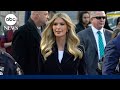 Ivanka Trump arrives at court to testify in her fathers civil trial