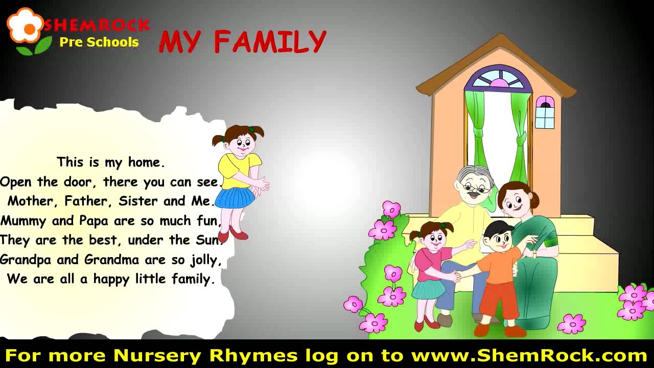 Nursery Rhymes My Family Songs with lyrics   YouTube Herunterladen