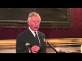 Celebrate Enterprise: The Prince of Wales makes a speech at a YBI reception