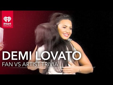 Demi Lovato Duels Fan in Demi Trivia | Fan Vs. Artist