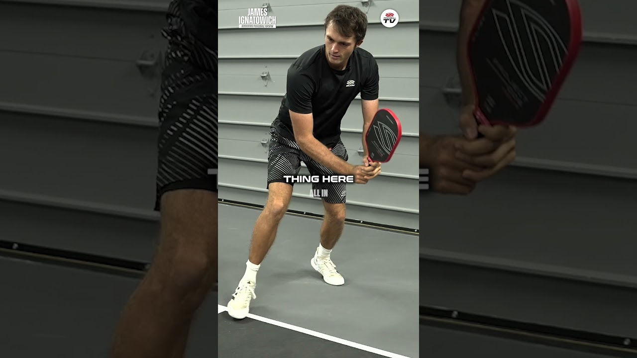 @JamesIgnatowich will teach you the 2-handed backhand drive 🗣️ #pickleball #pickleballislife