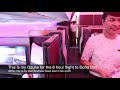 World's best Business Class: Qatar Airways Qsuite A350 from Frankfurt to Doha (AMAZING!)
