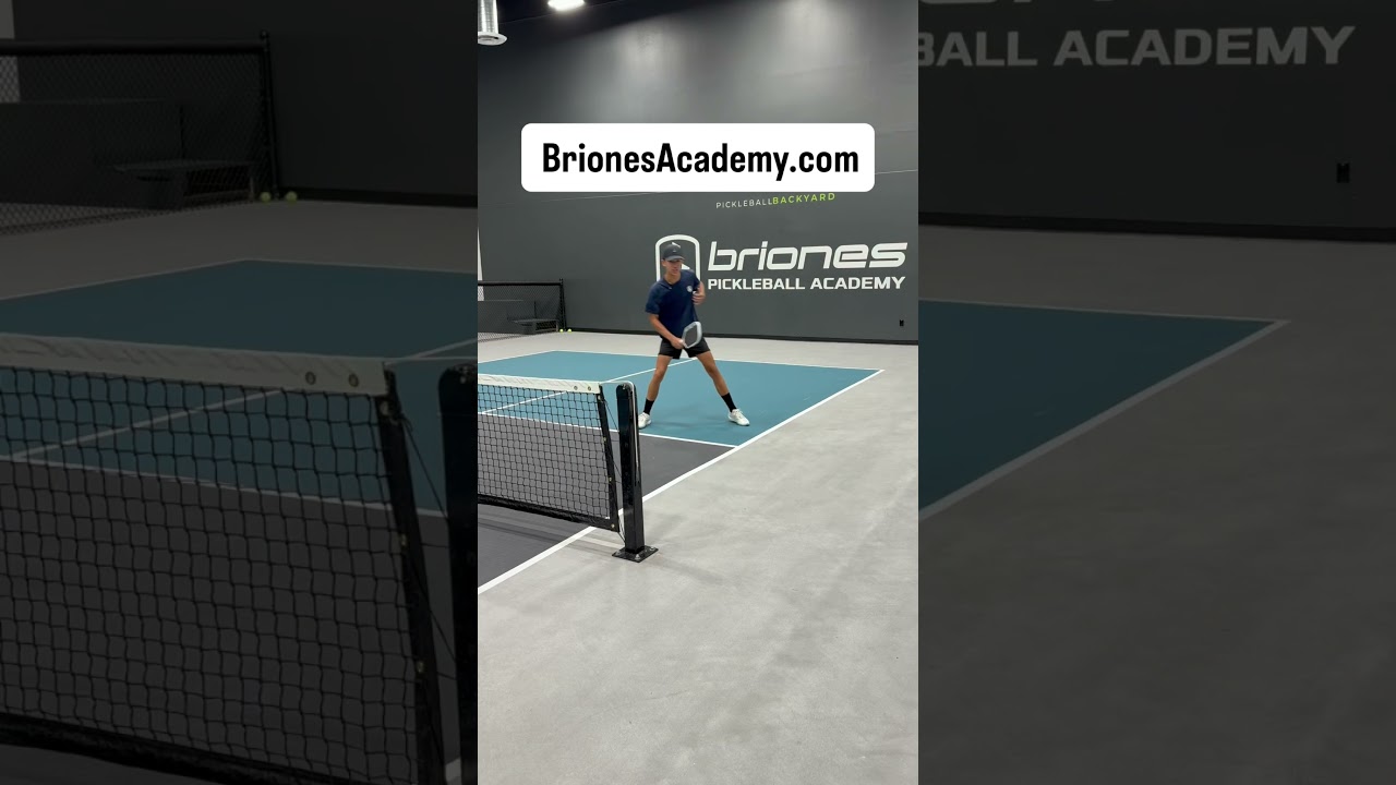 Master the backhand slice dink! Filmed here at the Briones Academy ! BrionesAcademy.com #pickleball