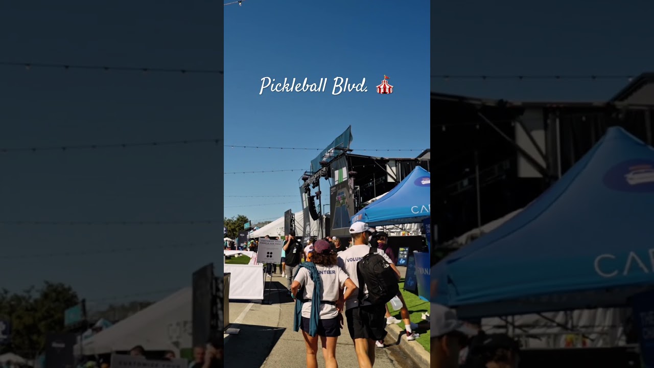 Scenes from Pickleball Blvd ๐ฆ๐ชFull event schedule on our website (pbworlds.com) ๐ Link in bio