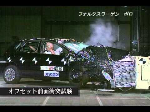 Test de choque de video Volkswagen Polo 5 puertas desde 2009