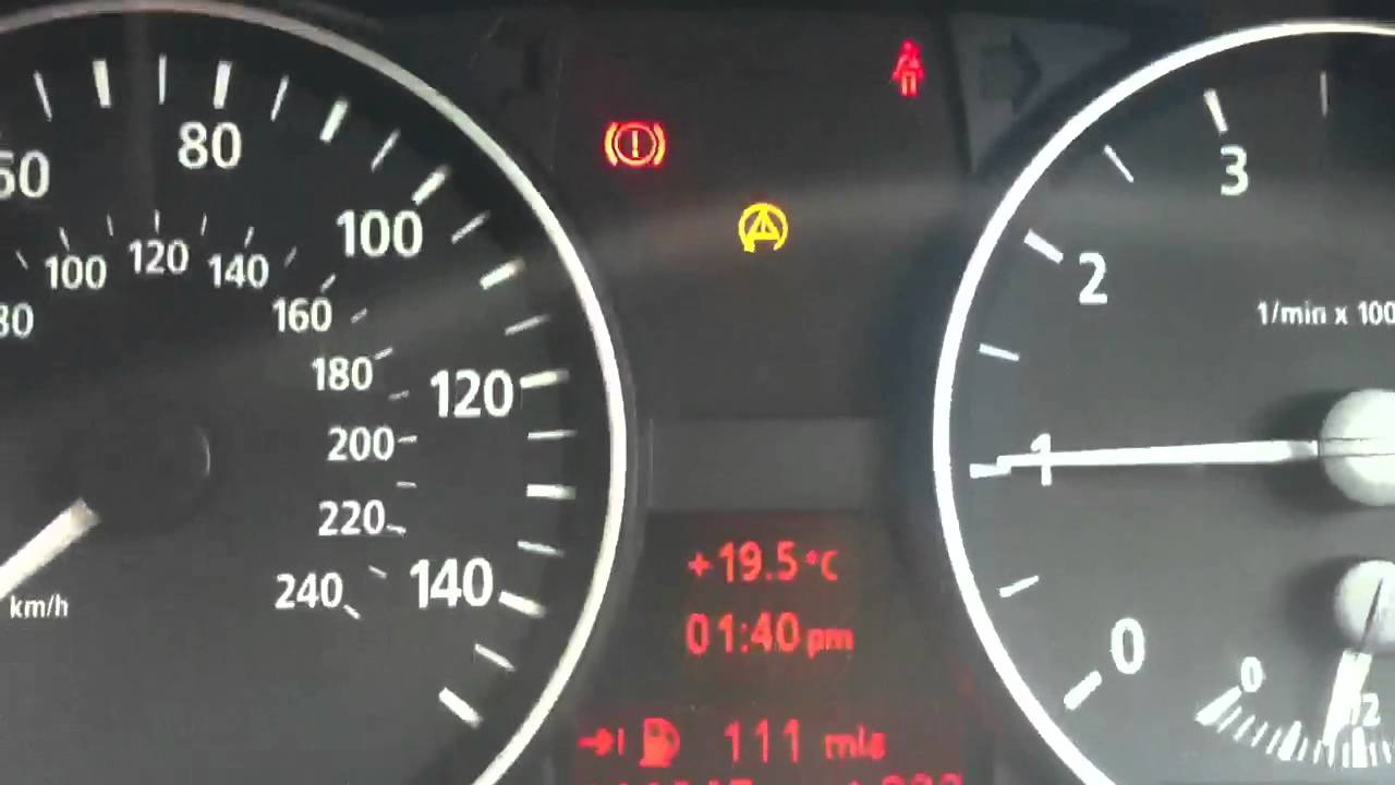 Bmw traction control warning lights #7