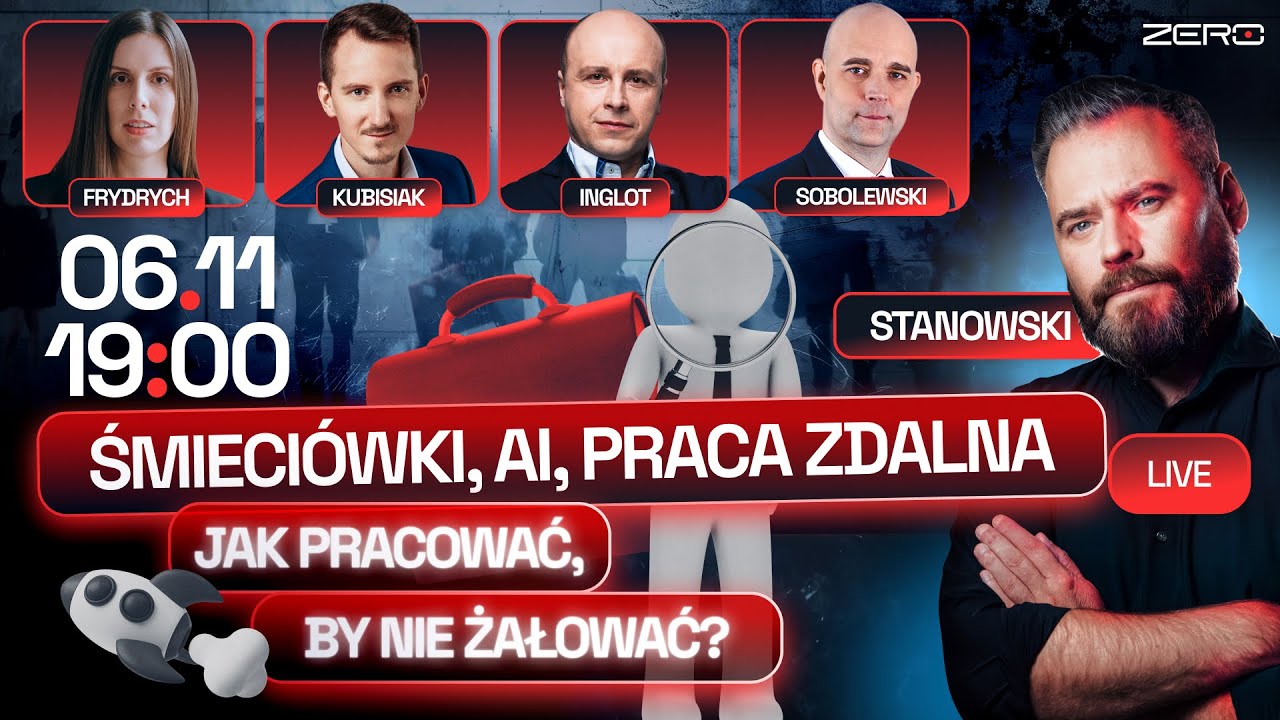 DEBATA O RYNKU PRACY W POLSCE - STANOWSKI, INGLOT, KUBISIAK, FRYDRYCH, SOBOLEWSKI