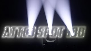 JMAZ ATTCO SPOT 100 LED Moving Head (PAIR) In Action - Watch Video