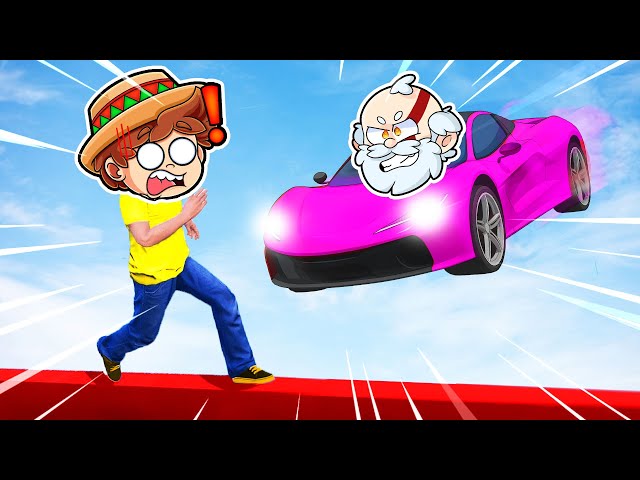 ¡CORREDORES vs COCHES VOLADORES en GTA 5! 😂💥 SILVIOGAMER GTA ONLINE
