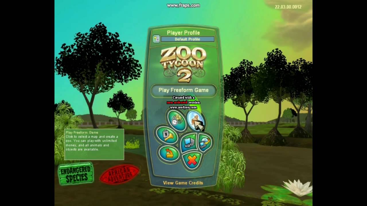 Zoo tycoon 2 jeep station