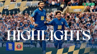 Carabao Cup Highlights | Birmingham City 2-1 Sheffield United | Late winner sparks SCENES! 🤩