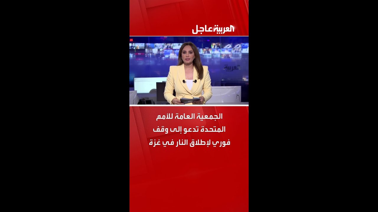 الجمعية العامة للأمم المتحدة تدعو إلى وقف فوري لإطلاق النار في غزة