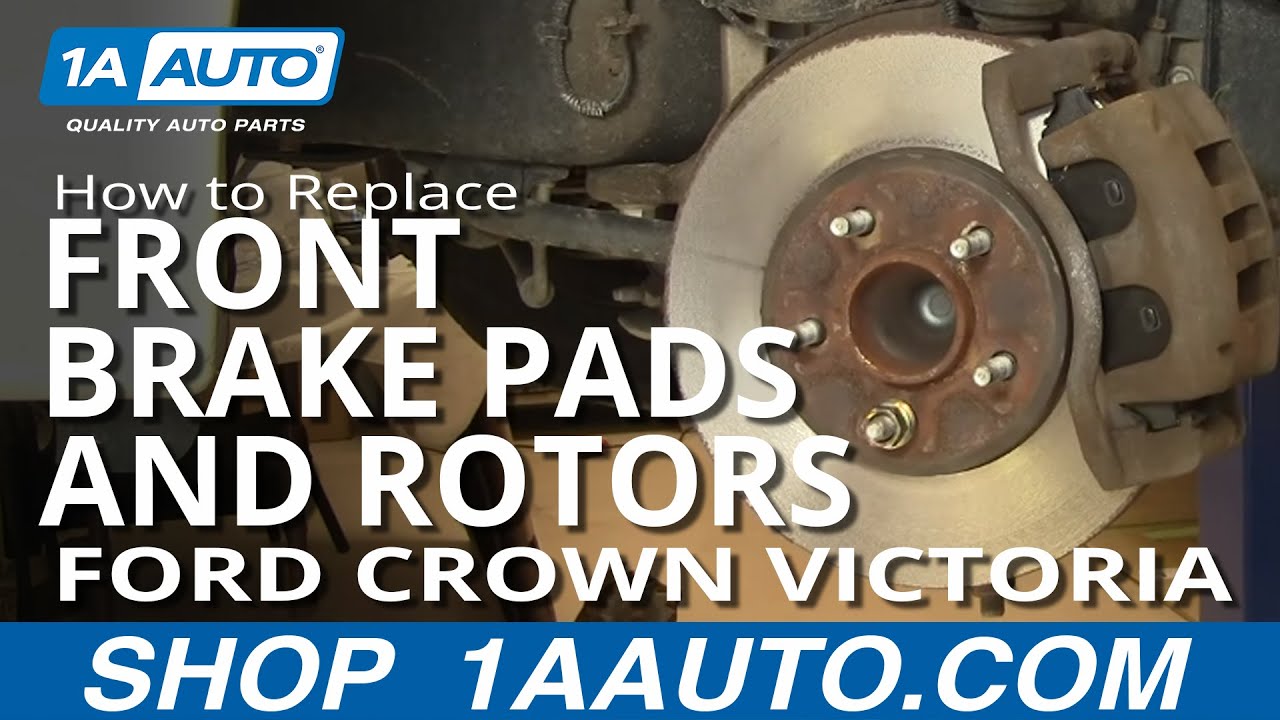 How to replace front brake pads on 2004 ford explorer #9