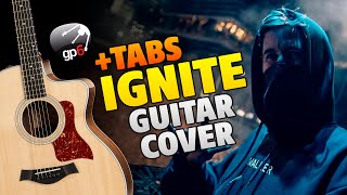 Alan Walker & K-391 - Ignite (fingerstyle guitar cover with FREE TABS and karaoke)