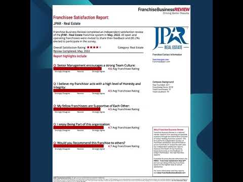 JPAR® - Real Estate Named a 2023 Top Franchise by Franchise Business Review